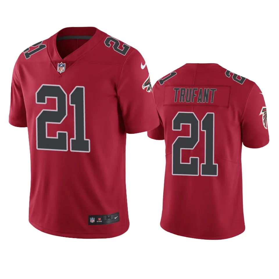 Desmond Trufant Atlanta Falcons Nike Color Rush Limited Jersey - Red