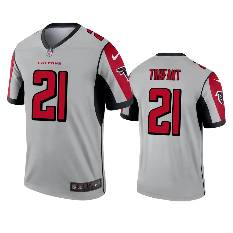 Desmond Trufant Atlanta Falcons Nike Inverted Legend Jersey - Grey