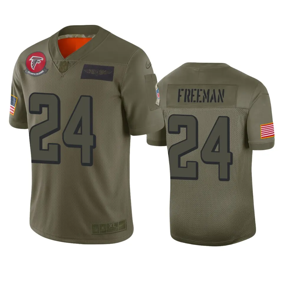 Devonta Freeman Atlanta Falcons Nike 2019 Salute to Service Limited Jersey - Olive