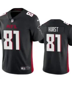 Hayden Hurst Atlanta Falcons Nike 2020 Vapor Limited Jersey - Anthracite