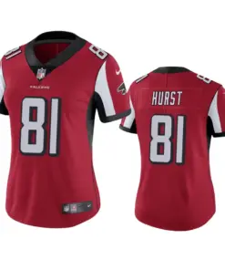 Hayden Hurst Atlanta Falcons Nike Women's Vapor Untouchable Limited Jersey - Red
