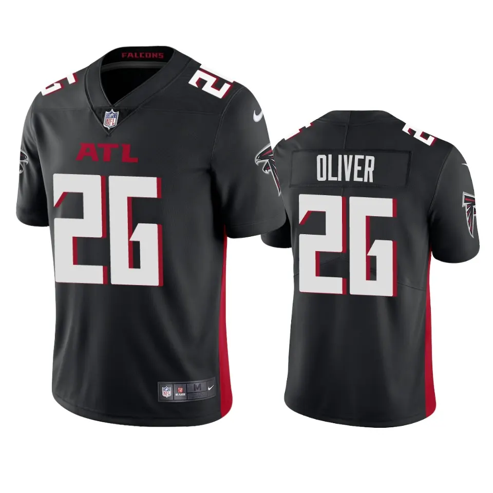 Isaiah Oliver Atlanta Falcons Nike 2020 Vapor Limited Jersey - Anthracite
