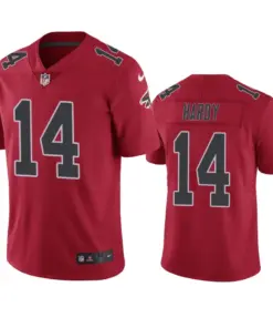 Justin Hardy Atlanta Falcons Nike Color Rush Limited Jersey - Red
