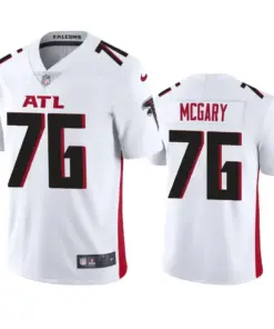 Kaleb McGary Atlanta Falcons Nike 2020 Vapor Limited Jersey - White