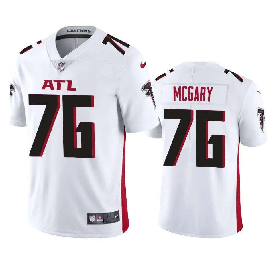 Kaleb McGary Atlanta Falcons Nike 2020 Vapor Limited Jersey - White