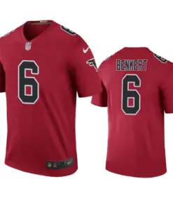 Kurt Benkert Atlanta Falcons Nike Color Rush Legend Jersey - Red
