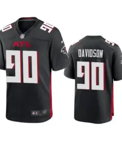 Marlon Davidson Atlanta Falcons Nike 2020 NFL Draft Game Jersey - Anthracite