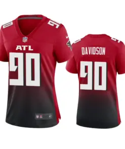 Marlon Davidson Atlanta Falcons Nike Women's 2020 2nd Alternate NFL Draft Game Jersey - Red