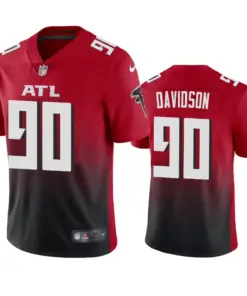 Marlon Davidson Atlanta Falcons Nike 2020 2nd Alternate NFL Draft Vapor Limited Jersey - Red