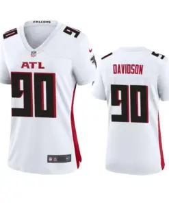 Marlon Davidson Atlanta Falcons Nike Women's 2020 NFL Draft Game Jersey - White