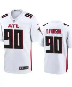 Marlon Davidson Atlanta Falcons Nike 2020 NFL Draft Game Jersey - White