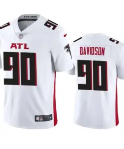 Marlon Davidson Atlanta Falcons Nike 2020 NFL Draft Vapor Limited Jersey - White
