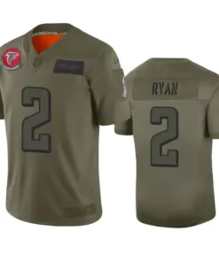 Matt Ryan Atlanta Falcons Nike 2019 Salute to Service Limited Jersey - Olive