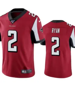 Matt Ryan Atlanta Falcons Nike 100th Season Vapor Limited Jersey - Red