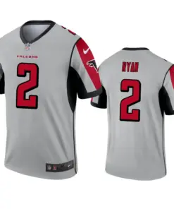 Matt Ryan Atlanta Falcons Nike Inverted Legend Jersey - Grey