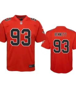 Michael Bennett Atlanta Falcons Nike Color Rush Game Jersey - Red