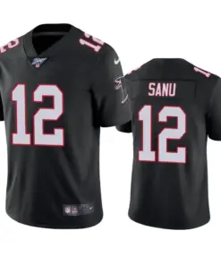 Mohamed Sanu Atlanta Falcons Nike 100th Season Vapor Limited Jersey - Black