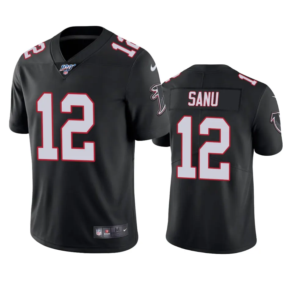 Mohamed Sanu Atlanta Falcons Nike 100th Season Vapor Limited Jersey - Black