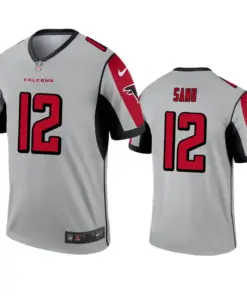 Mohamed Sanu Atlanta Falcons Nike Inverted Legend Jersey - Grey