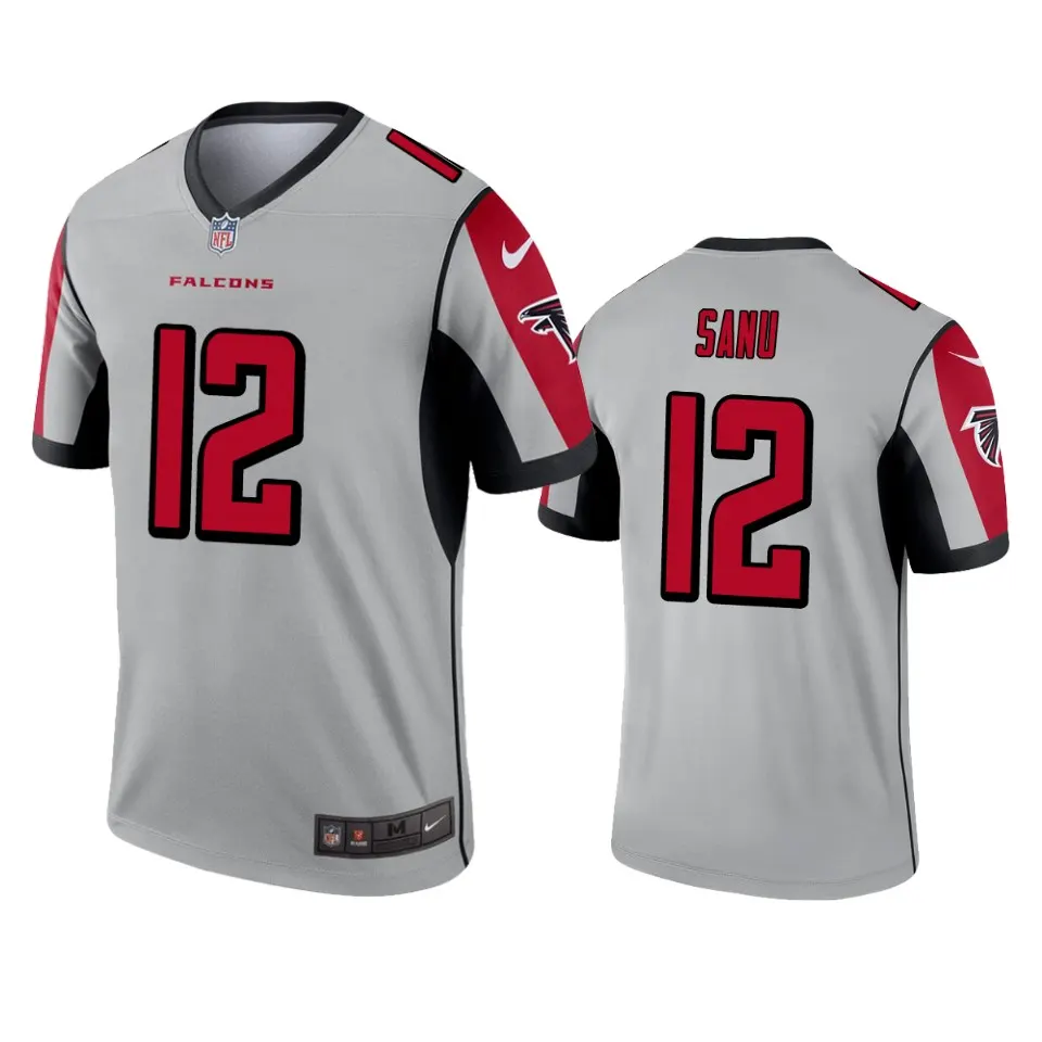 Mohamed Sanu Atlanta Falcons Nike Inverted Legend Jersey - Grey