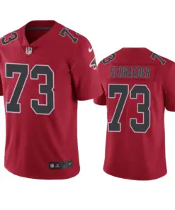 Ryan Schraeder Atlanta Falcons Nike Color Rush Limited Jersey - Red