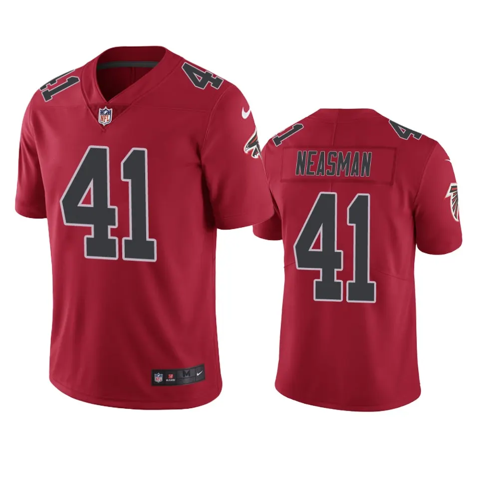 Sharrod Neasman Atlanta Falcons Nike Color Rush Limited Jersey - Red