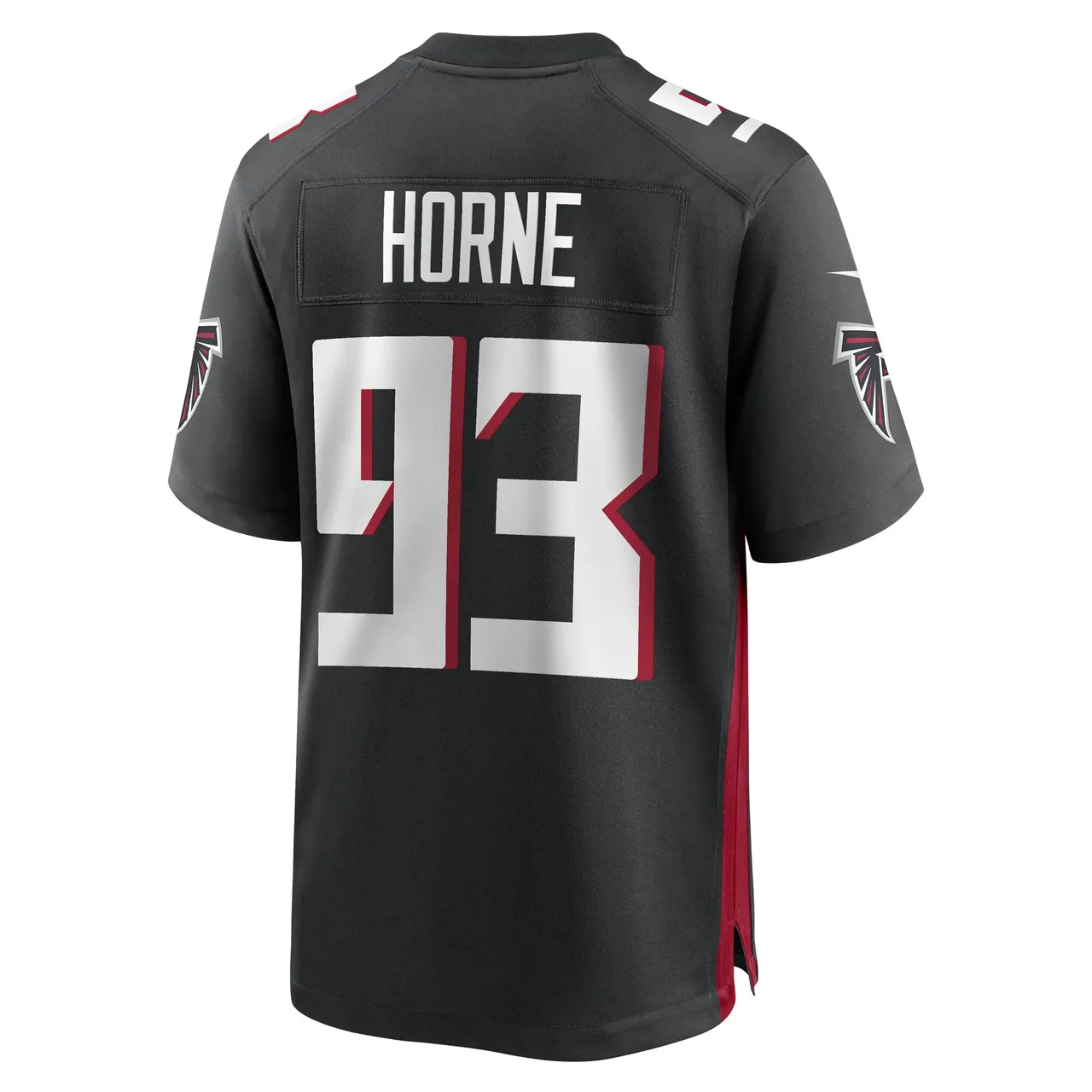 Timmy Horne Atlanta Falcons Nike Game Player Jersey - Black - Image 4