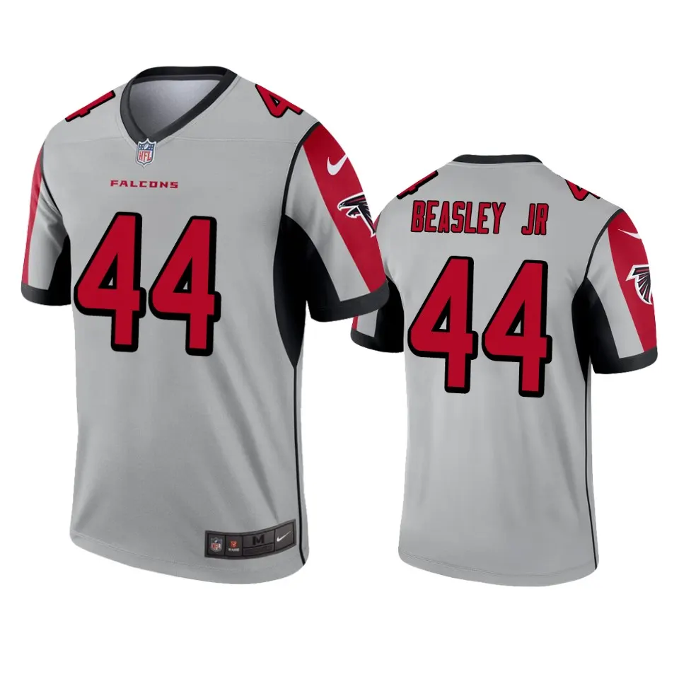 Vic Beasley Jr Atlanta Falcons Nike Inverted Legend Jersey - Grey