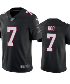Younghoe Koo Atlanta Falcons Nike 100th Season Vapor Limited Jersey - Black