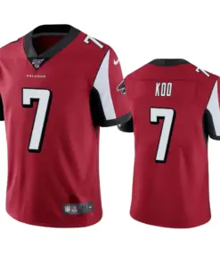 Younghoe Koo Atlanta Falcons Nike 100th Season Vapor Limited Jersey - Red