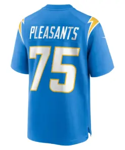 Austen Pleasants Los Angeles Chargers Nike Home Game Player Jersey - Powder Blue - Image 4