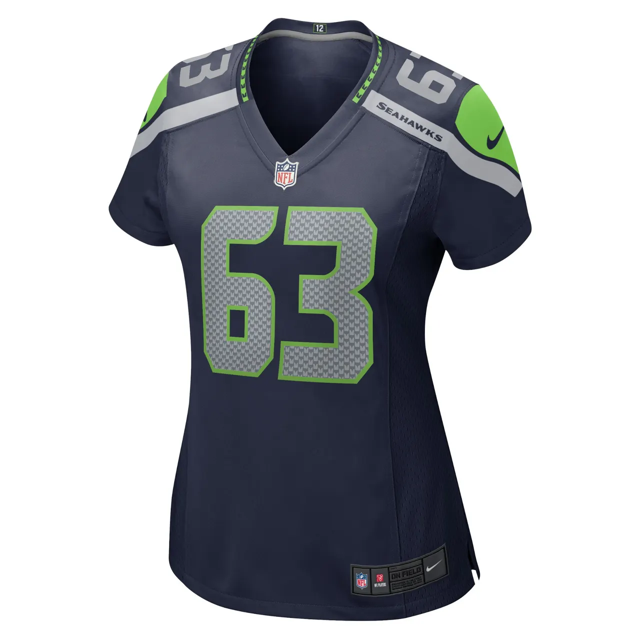 Austin Blythe Seattle Seahawks Nike Women's Game Jersey - College Navy - Image 3
