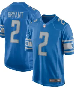 Alternative view of Austin Bryant Detroit Lions Nike Player Game Jersey - Royal Blue