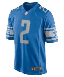 Austin Bryant Detroit Lions Nike Player Game Jersey - Royal Blue - Image 3