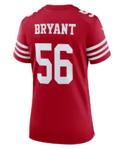 Austin Bryant San Francisco 49ers Nike Women's Game Jersey - Scarlet - Image 4