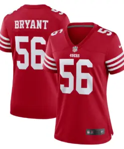 Austin Bryant San Francisco 49ers Nike Women's Game Jersey - Scarlet