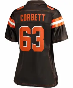 Austin Corbett Cleveland Browns NFL Pro Line Women's Player Jersey - Brown - Image 3