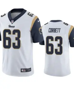 Austin Corbett Los Angeles Rams Nike Vapor Limited Jersey - White
