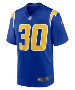 Austin Ekeler Los Angeles Chargers Nike Game Jersey - Royal Blue - Image 3