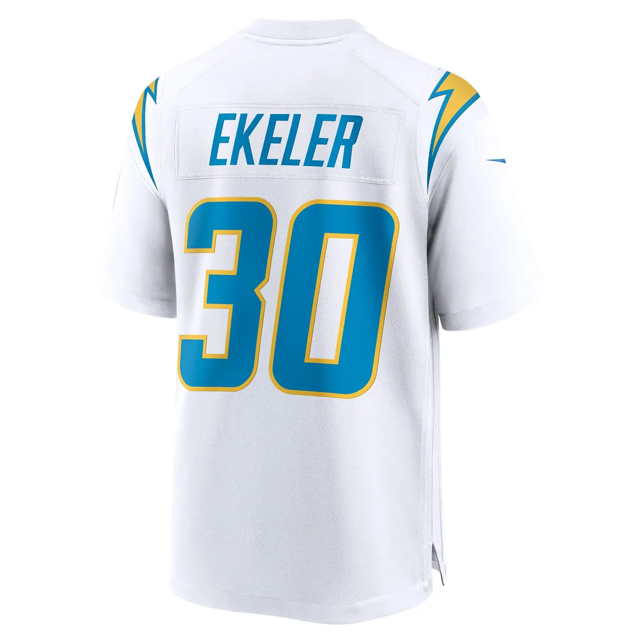 Austin Ekeler Los Angeles Chargers Nike Game Jersey - White - Image 4