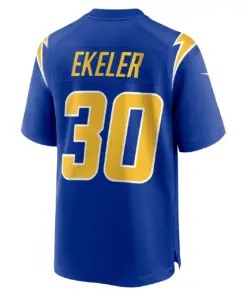 Austin Ekeler Los Angeles Chargers Nike Game Jersey - White - Image 10