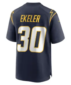 Austin Ekeler Los Angeles Chargers Nike Game Jersey - White - Image 7