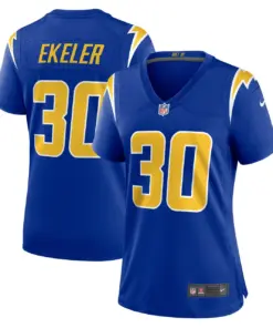 Austin Ekeler Los Angeles Chargers Nike Women's Game Jersey - Navy - Image 5