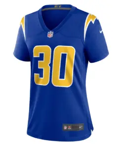 Austin Ekeler Los Angeles Chargers Nike Women's Game Jersey - Navy - Image 6