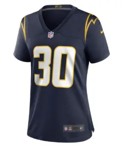 Austin Ekeler Los Angeles Chargers Nike Women's Game Jersey - Navy - Image 3