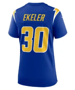 Austin Ekeler Los Angeles Chargers Nike Women's Game Jersey - White - Image 10