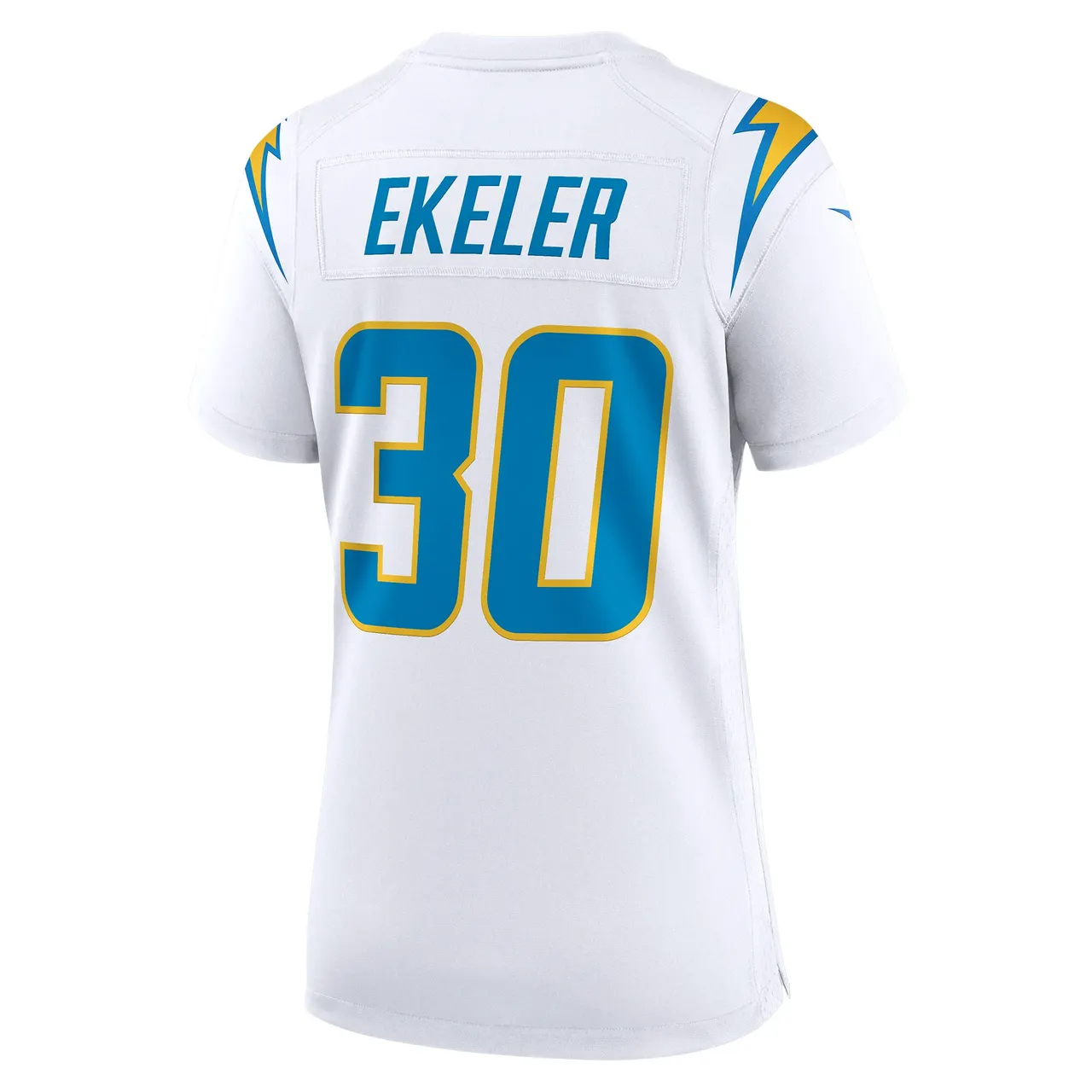 Austin Ekeler Los Angeles Chargers Nike Women's Game Jersey - White - Image 4