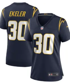 Austin Ekeler Los Angeles Chargers Nike Women's Game Jersey - White - Image 14