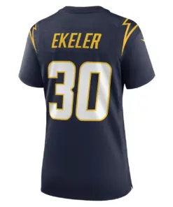 Austin Ekeler Los Angeles Chargers Nike Women's Game Jersey - White - Image 7
