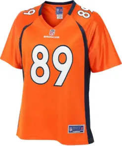 Austin Fort Denver Broncos NFL Pro Line Women's Team Player Jersey - Orange - Image 2